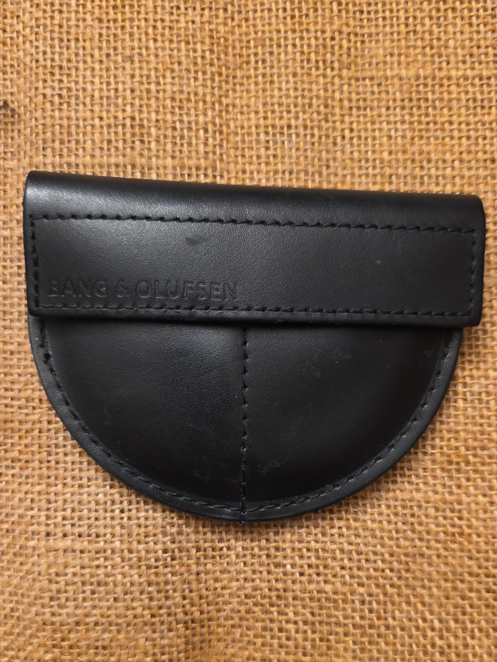 Bang & Olufsen Black Leather Earphones Pouch/Case
